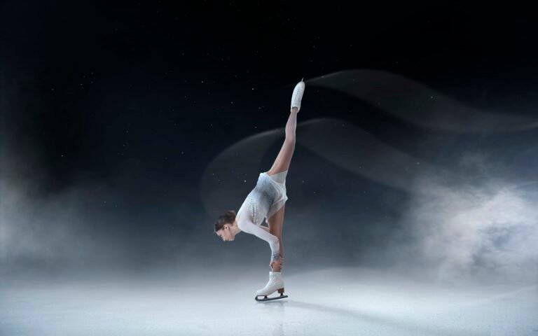 figure skating girl ice arena